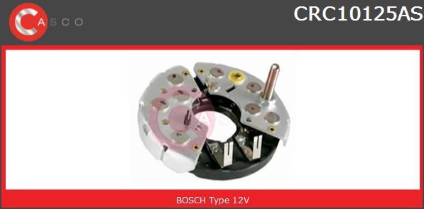 Mostek prostowniczy alternatora CASCO CRC10125AS