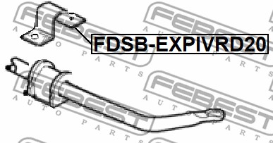 Guma stabilizatora FEBEST FDSB-EXPIVRD20