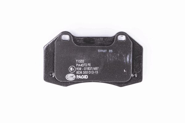 Klocki hamulcowe HELLA PAGID 8DB 355 012-151