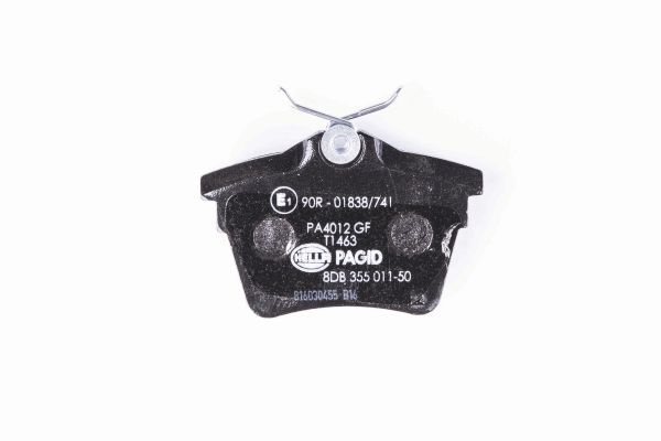 Klocki hamulcowe HELLA 8DB 355 011-501