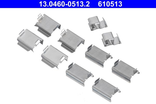 Zestaw akcesoriów montażowych  klocków hamulcowych ATE 13.0460-0513.2
