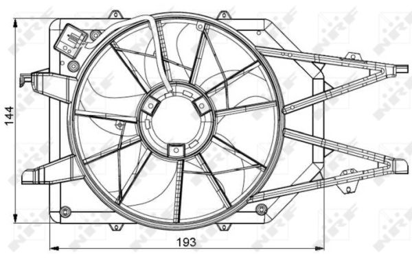 Wentylator NRF 47034