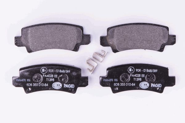 Klocki hamulcowe HELLA 8DB 355 010-841