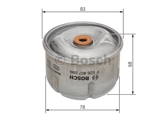 Filtr oleju BOSCH F 026 407 099