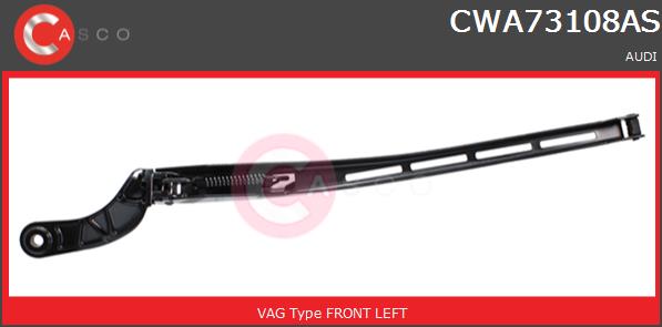Ramię wycieraczki CASCO CWA73108AS