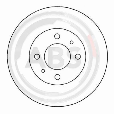 Tarcza hamulcowa A.B.S. 16640
