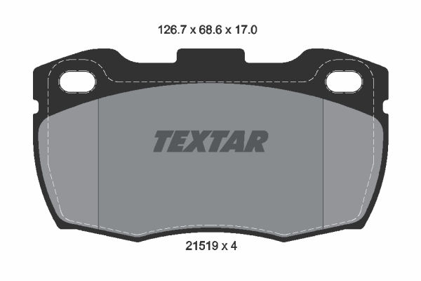 Klocki hamulcowe TEXTAR 2151902