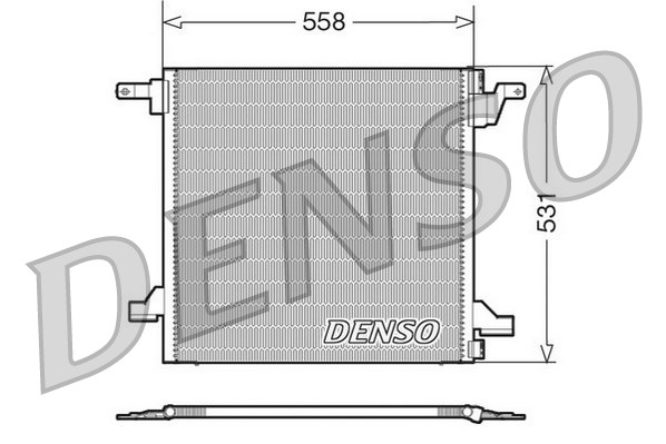 Skraplacz klimatyzacji DENSO DCN17022