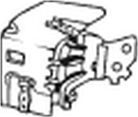 Wieszak ukladu wydechowego BOSAL 255-204