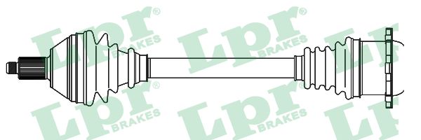 Półoś napędowa LPR DS52631