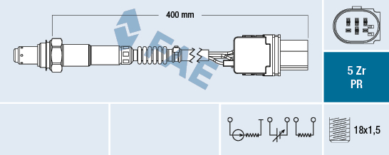 Sonda lambda FAE 75126
