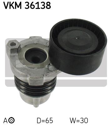 Rolka napinacza paska osprzętu SKF VKM 36138