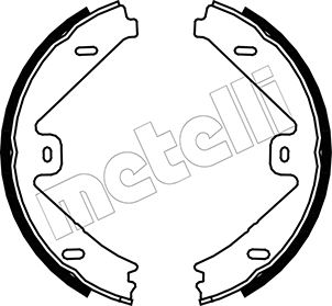 Zestaw szczęk hamulcowych METELLI 53-0250