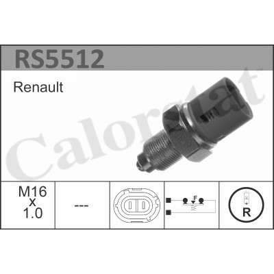 Włącznik świateł cofania CALORSTAT BY VERNET RS5512