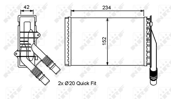 Nagrzewnica NRF 53554