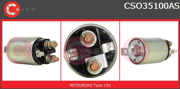 Elektromagnes rozrusznika CASCO CSO35100AS