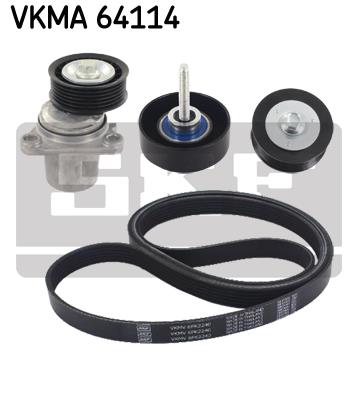 Zestaw paska osprzętu SKF VKMA 64114