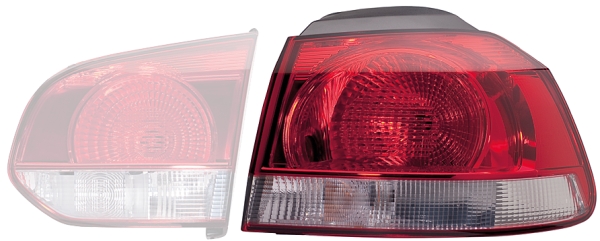 Lampa tylna zespolona HELLA 2SD 009 922-091