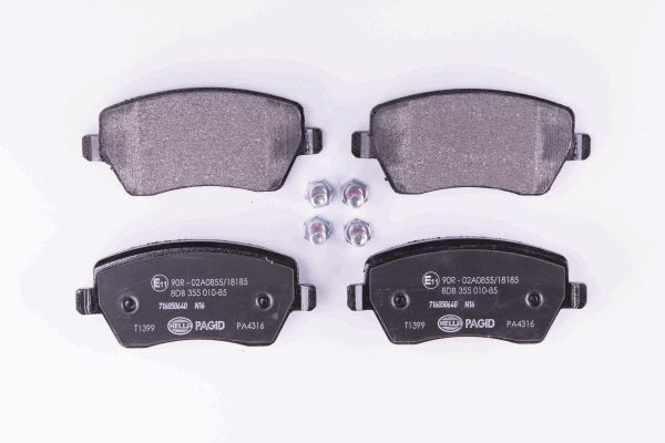 Klocki hamulcowe HELLA 8DB 355 010-851