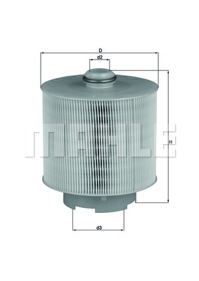 Filtr powietrza KNECHT LX 1006/1D