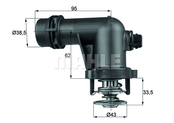 Termostat MAHLE TM 15 105