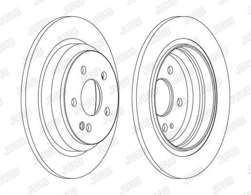 Tarcza hamulcowa JURID 562263JC