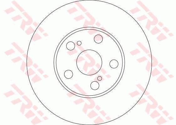 Tarcza hamulcowa TRW DF4416