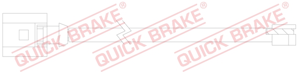 Czujnik zużycia klocków QUICK BRAKE WS 0322 A