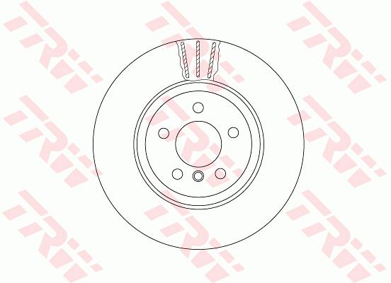 Tarcza hamulcowa TRW DF6610S