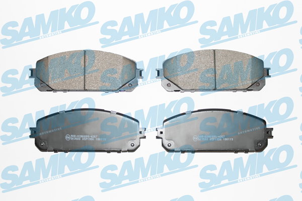Klocki hamulcowe SAMKO 5SP1956