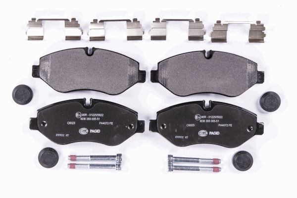 Klocki hamulcowe HELLA 8DB 355 005-511