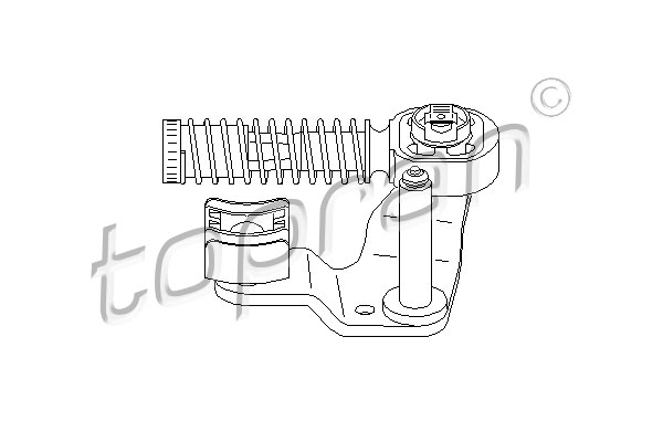Zestaw naprawczy dźwigni zmiany biegów TOPRAN 111 333