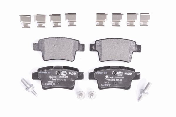 Klocki hamulcowe HELLA 8DB 355 013-361