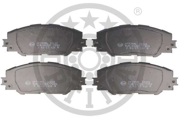 Klocki hamulcowe OPTIMAL BP-12312