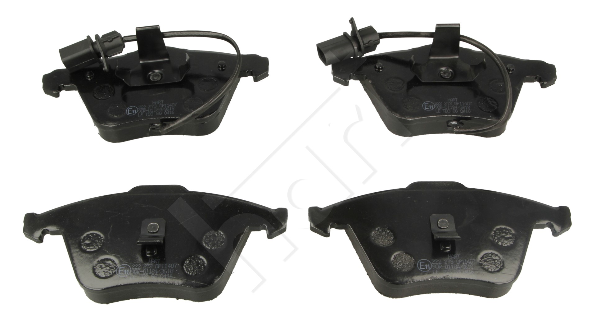 Klocki hamulcowe HART 222 273