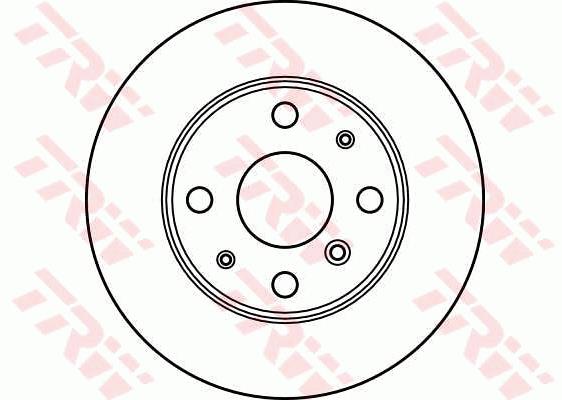 Tarcza hamulcowa TRW DF2635