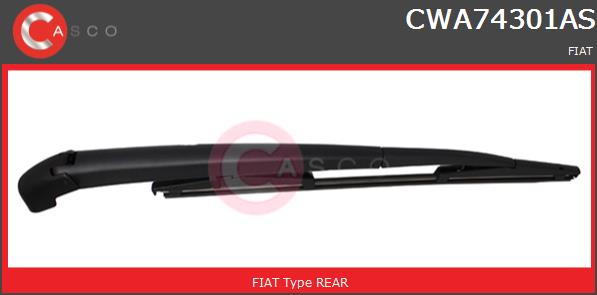 Ramię wycieraczki CASCO CWA74301AS