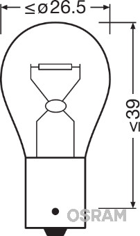 Żarówka kierunkowskazu OSRAM 7529