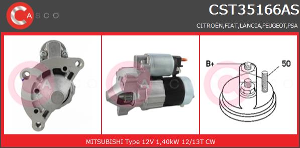 Rozrusznik CASCO CST35166AS