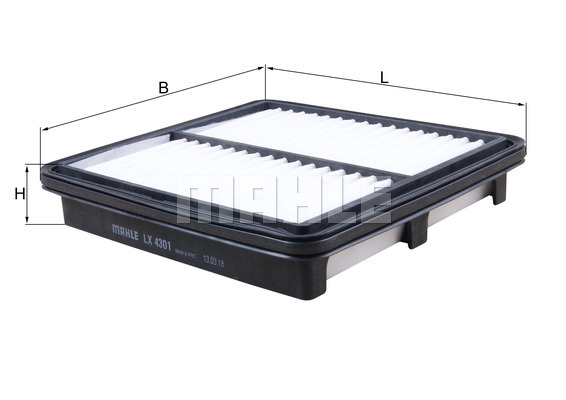 Filtr powietrza KNECHT LX 4301
