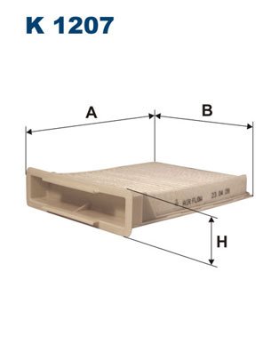 Filtr kabinowy FILTRON K 1207