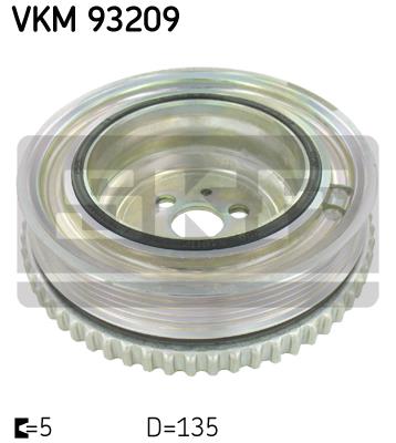 Koło pasowe wału korbowego SKF VKM 93209