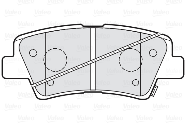 Klocki hamulcowe VALEO 302219