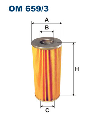 Filtr oleju FILTRON OM659/3
