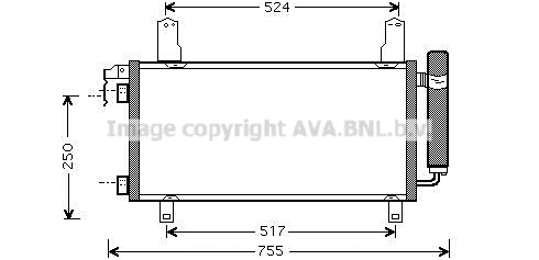 Skraplacz klimatyzacji AVA QUALITY COOLING MZ5157D