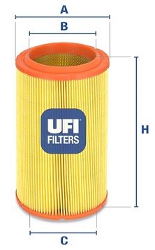 Filtr powietrza UFI 27.366.00
