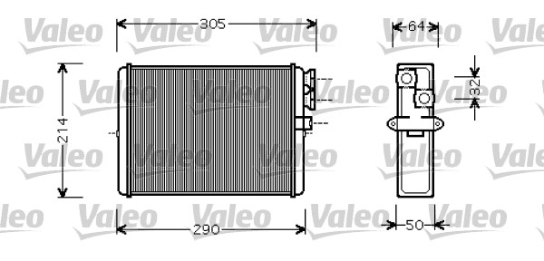 Nagrzewnica VALEO 812328