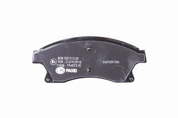 Klocki hamulcowe HELLA 8DB 355 015-231