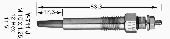 Świeca żarowa NGK 4467