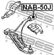 Tuleja wahacza FEBEST NAB-50J
